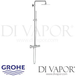 Grohe Euphoria System 150 Shower System with Thermostatic Mixer - 2012 to 2016 - Spare Parts 27932000 GEN1